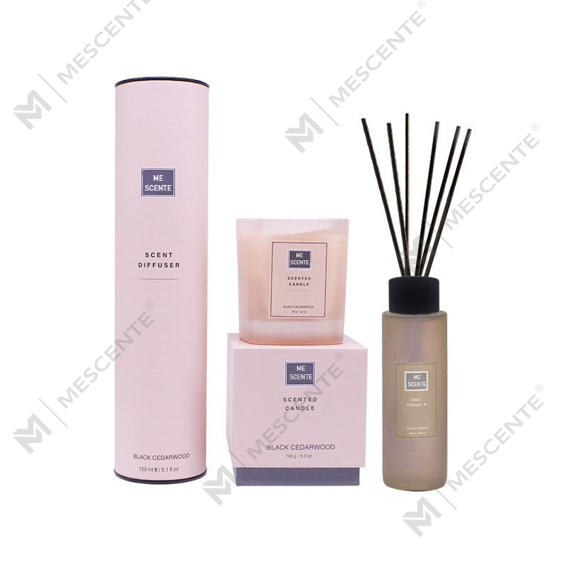 150ml Home Fragrance Reed Diffuser Gift Set With Scented Candle A99189			
