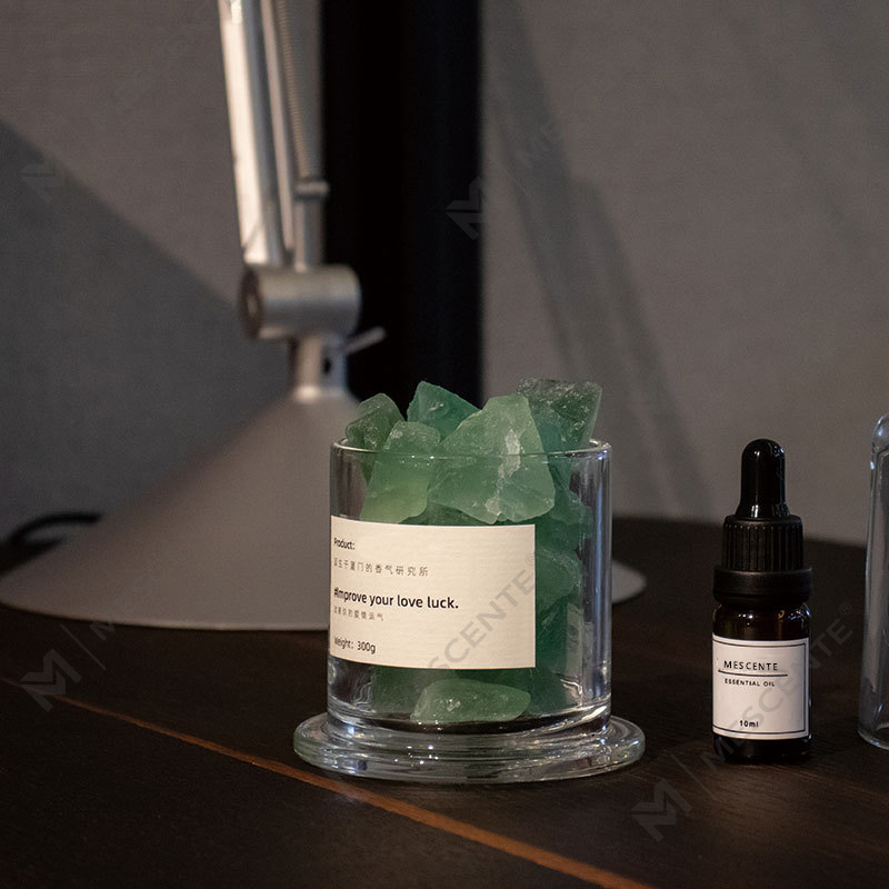 Home Decorative Statue Shaped Ceramic Fragrance Crystal Stone Essential Oil Aroma Diffuser  A29199-Valuables