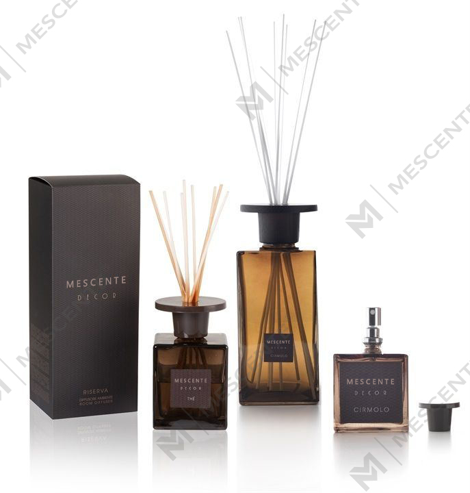 Mescente 2pk 120ml white dandelion reed diffuser set, private label reed diffuser sets