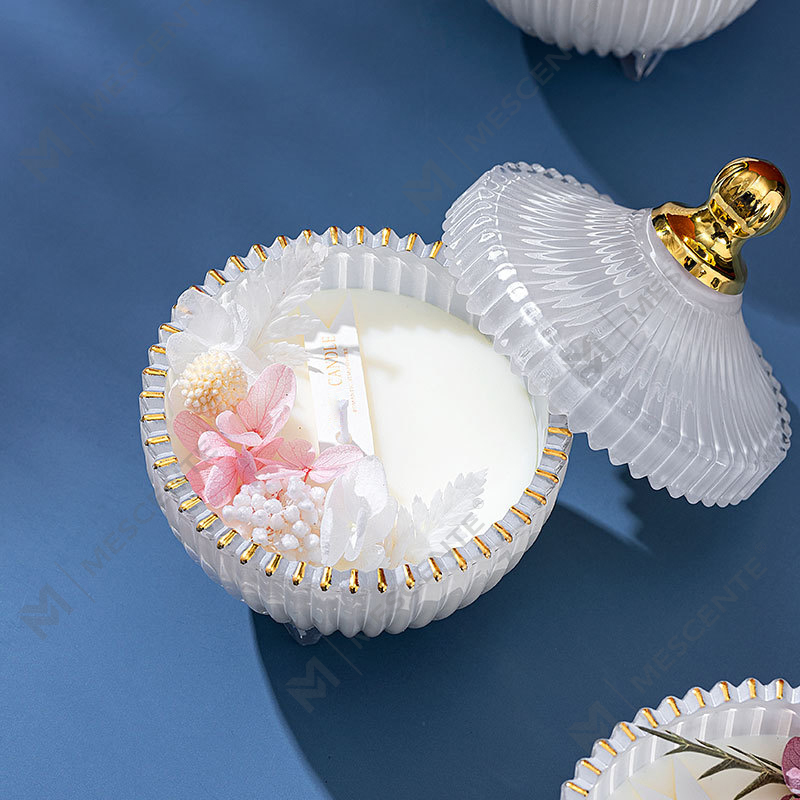 M&Scent Wholesale Cheap Customized Luxury Private Label Pillar Scented Soy Wax Wood Wick Aroma Candle