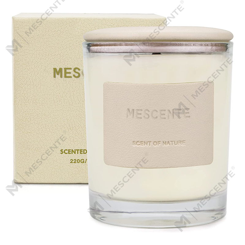 M&Scent Wholesale Beautiful Recycled Glass Jars Candles In China, Relax Candle