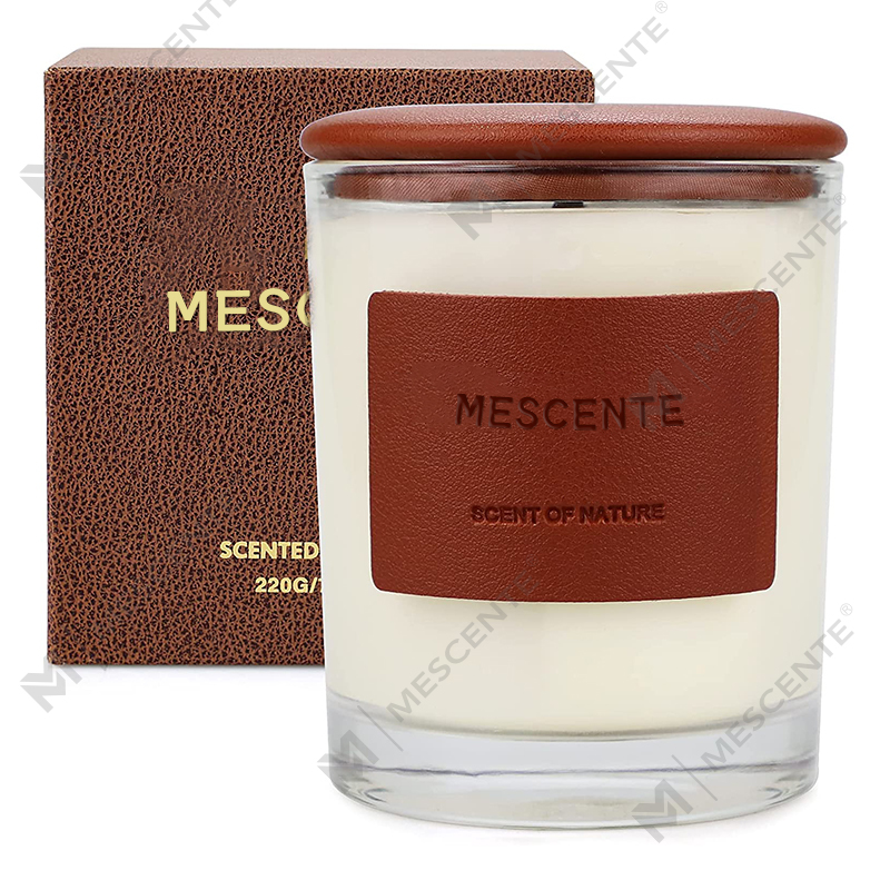 M&Scent Wholesale Beautiful Recycled Glass Jars Candles In China, Relax Candle