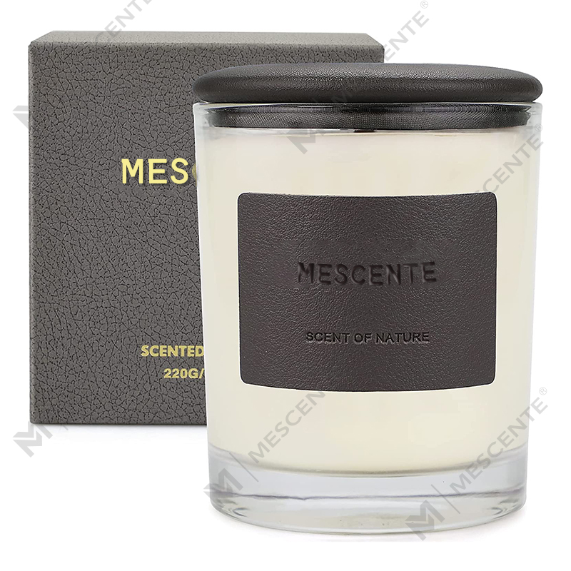 M&Scent Wholesale Beautiful Recycled Glass Jars Candles In China, Relax Candle