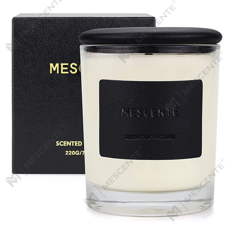 M&Scent Wholesale Beautiful Recycled Glass Jars Candles In China, Relax Candle