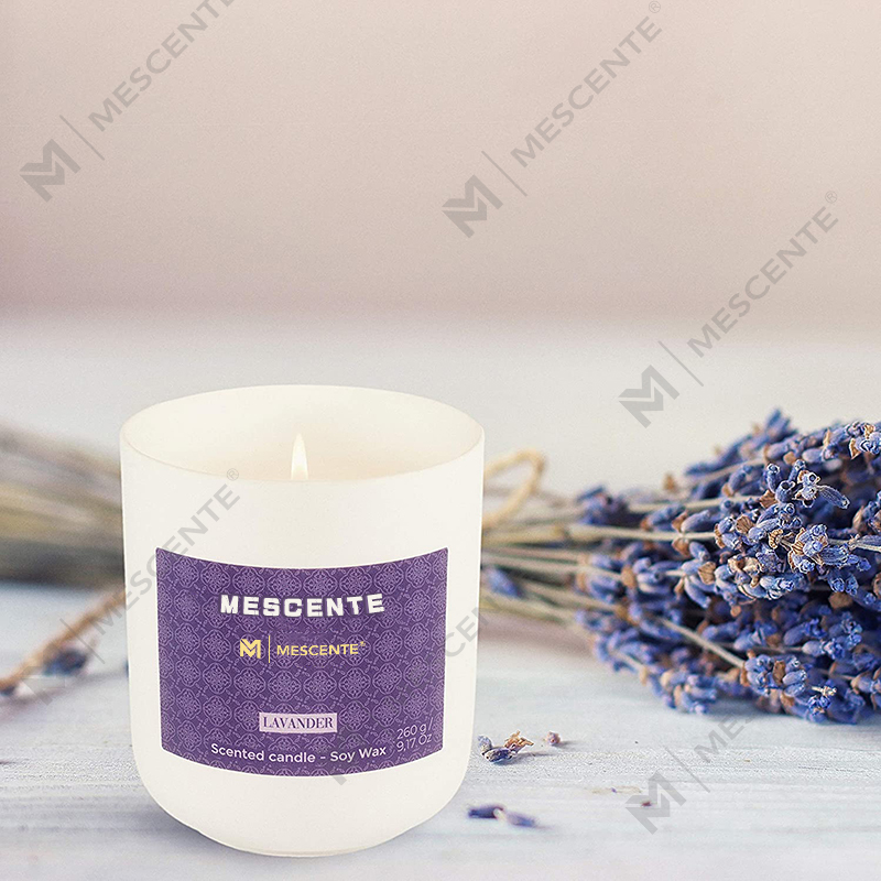 M&Scent Mason Jar Mini Soy Based Candles, Luxury Packaging Marble Candle Soy Wax