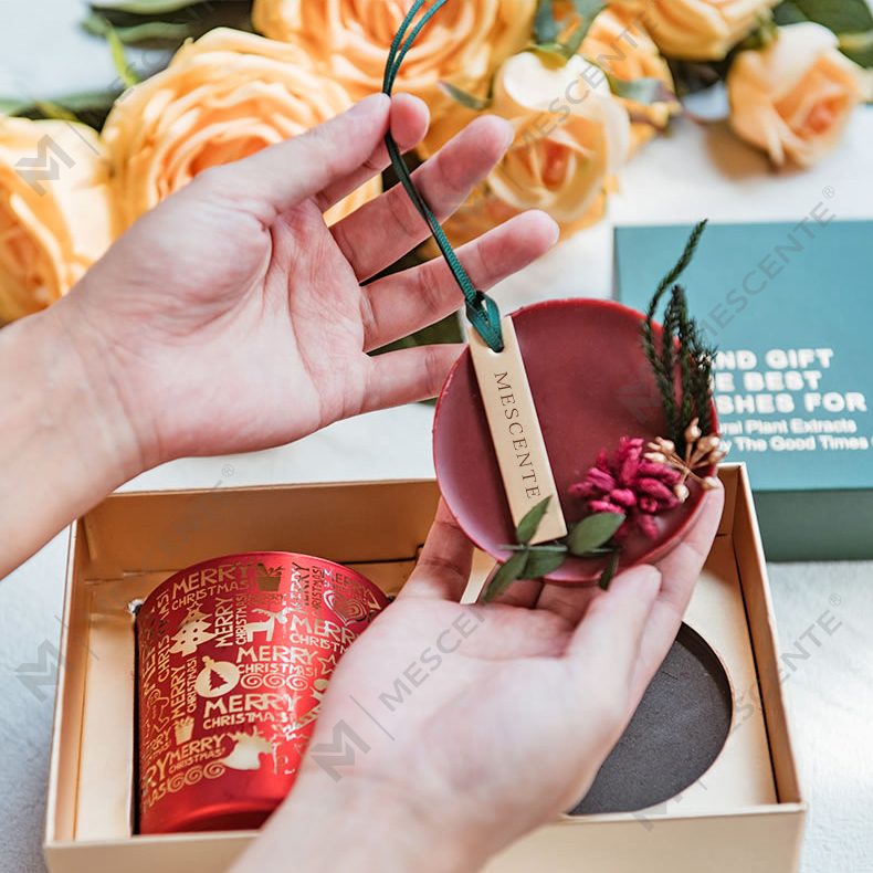 M&Scent Holiday Fragrance Christmas Smokeless Starry Sky Cup Scented Candle Gift with Hand