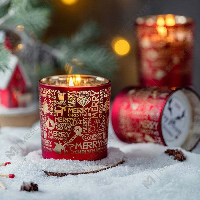 M&Scent Holiday Fragrance Christmas Smokeless Starry Sky Cup Scented Candle Gift with Hand