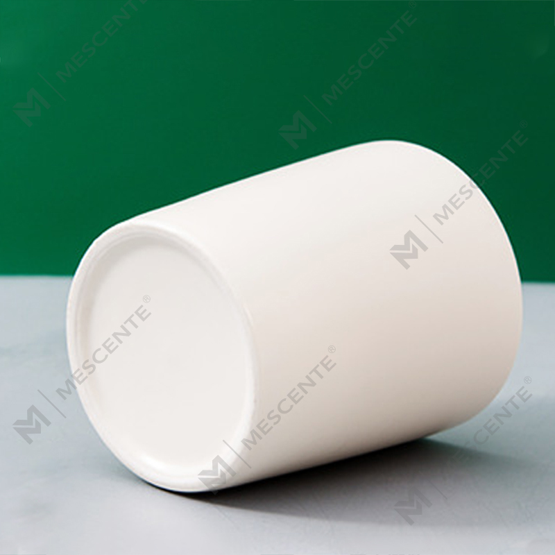 Luxury Customised Ceramic Jars Private Label Citta Labeled Scented Soy Wax Candles With Dried Flowers