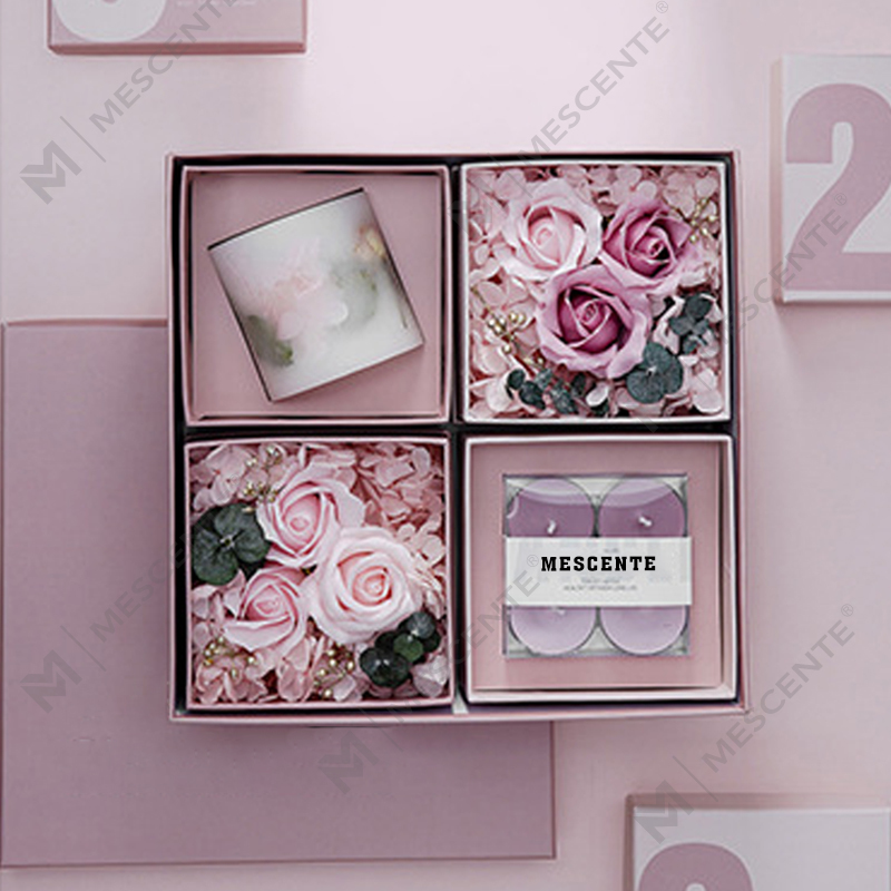 M&Scent Wholesale Luxury Natural Soy Wax Tealight Candle Gift Set