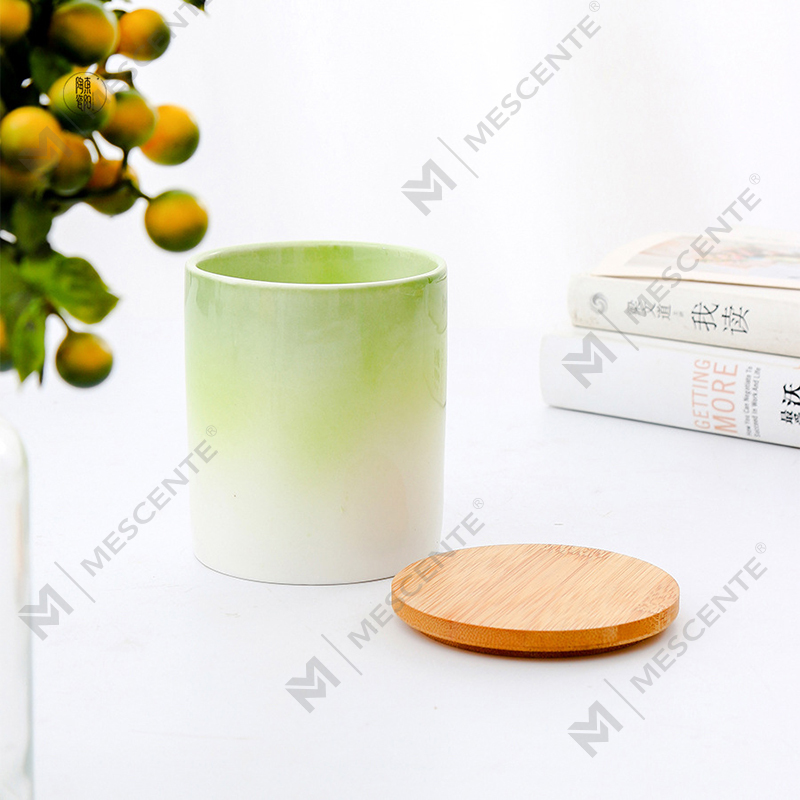 M&Scent Private Label Home Decoration Custom Scented Candles In Ceramic Candle Jars