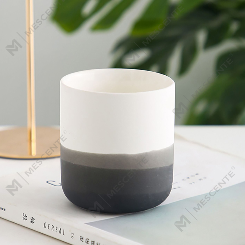 M&Scent Decorrative Ceramic Blue and White Vase Taper Tealight Candle Holder, Lanterns and Candle Jars