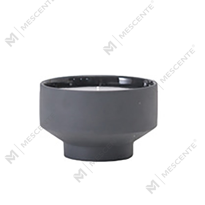 M&Scent Wholesale Custom Large Modern 3 Wick White Frosted Christmas Candle Jar With Bamboo Lid