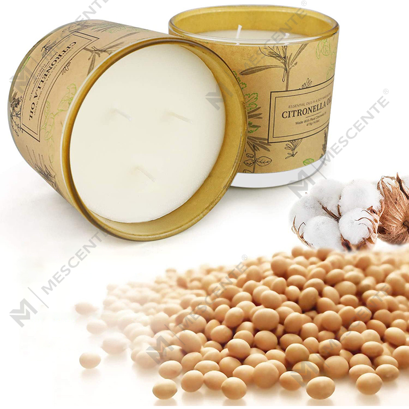 Long Lasting 3 Wick Jar Scented Aromatherapy Citronella Oil Candles Sets for Home Garden Patio Balcony