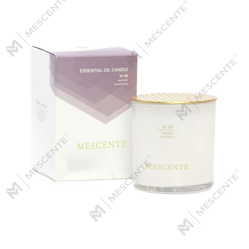 M&Scente Custom Private Label Luxury Fancy Female Adhesive Big Candles Scented