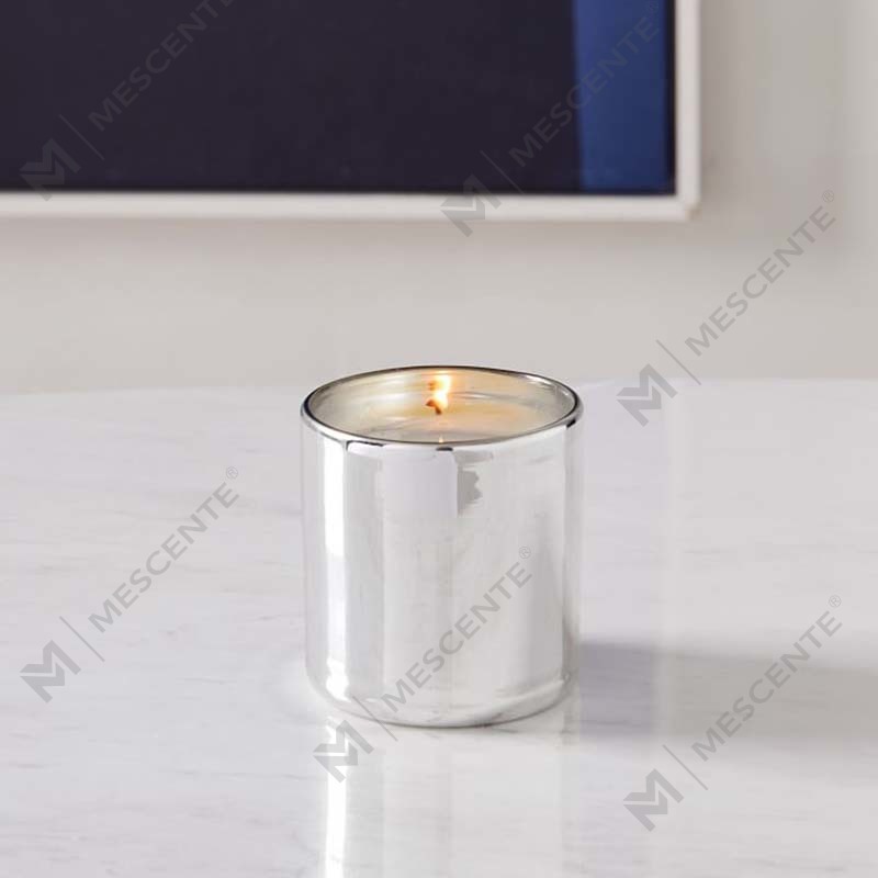 Wholesale Luxury Custom Private Label Alpine Silver Scent Candles