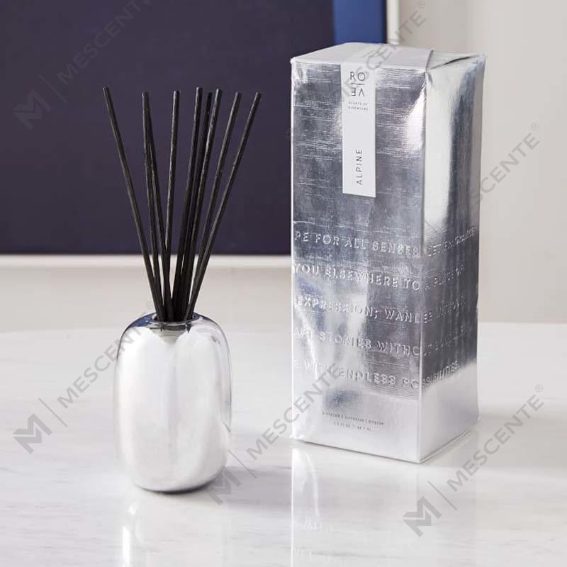 Wholesale Luxury Custom Private Label Alpine Silver Scent Candles