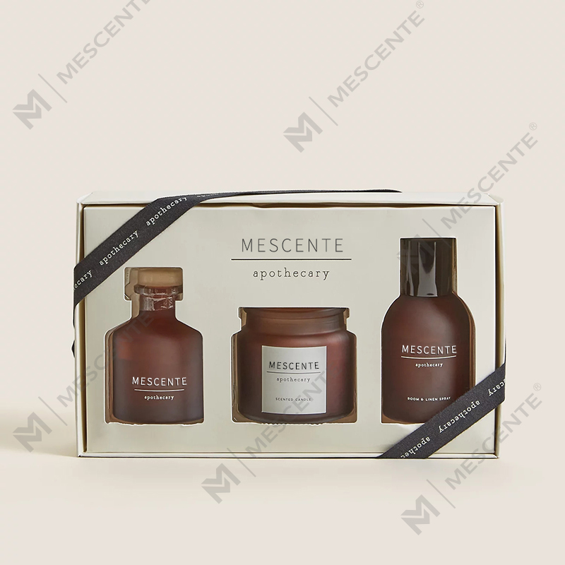 luxury custom private label clear glass candle holder scented soy wax candles with lid