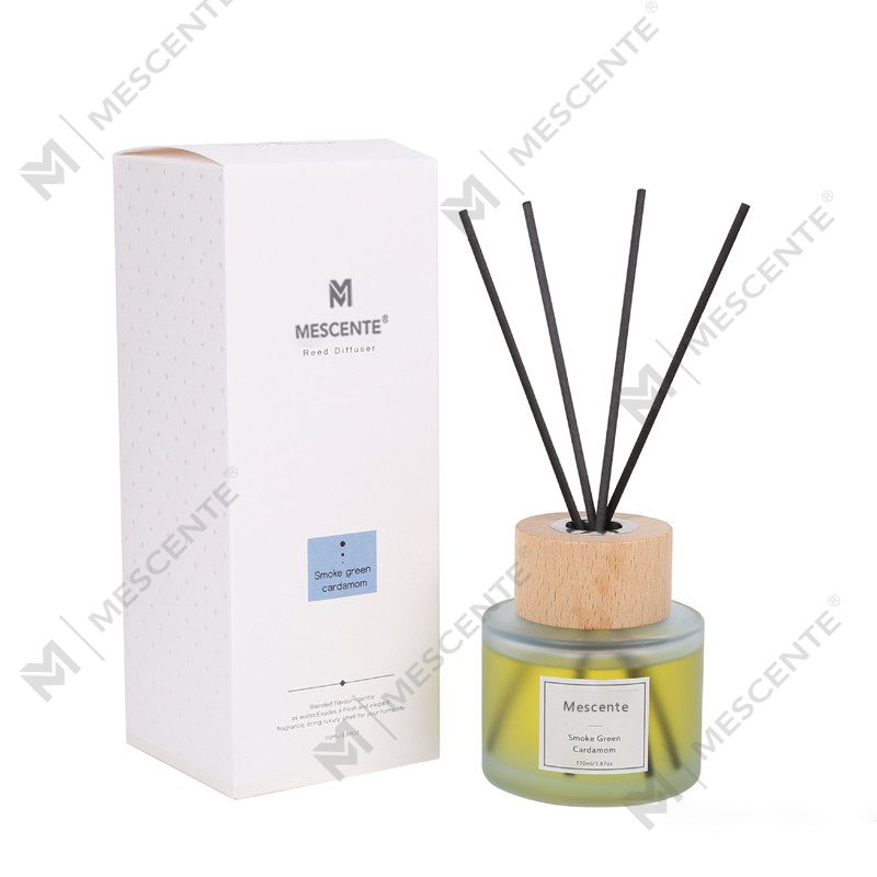 M&Scent wholesale luxury private label glass bottle reed diffuser with stopper