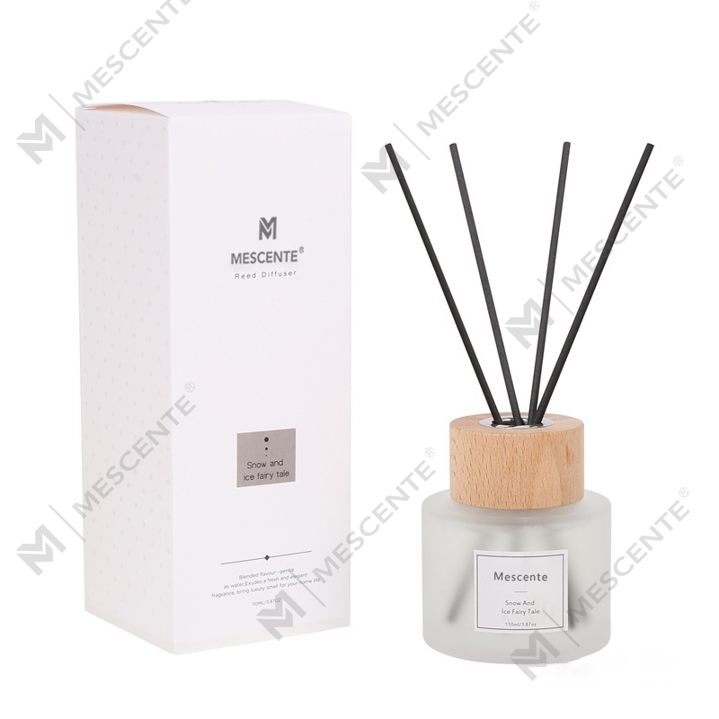 M&Scent wholesale luxury private label glass bottle reed diffuser with stopper