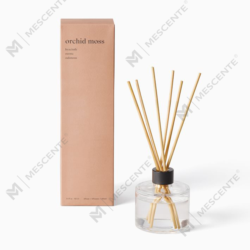 M&Scent custom luxury private label flower reed diffuser with box