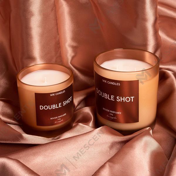 M&Scent Wholesale Luxury Custom Private Label Decoration Black Glass Crystal Scented Soy Wax Candles