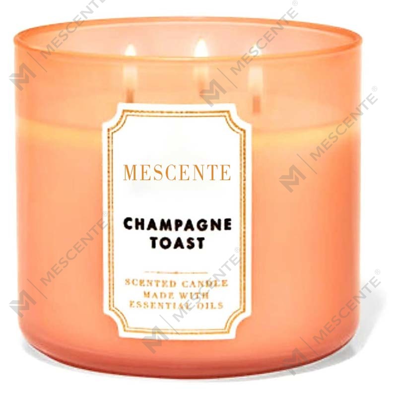 M&Scent Hand Made 3 Wick Natural Jasmine Scented Soy Wax Candle Gift, Private Label Aromatherapy Crystal Candles