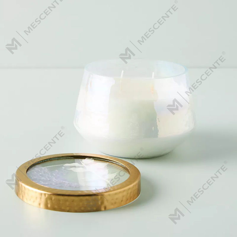 Wholesale Customised Private Label Home Decoration Clear Glass Strong Scented Candles