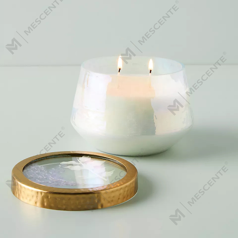 Wholesale Customised Private Label Home Decoration Clear Glass Strong Scented Candles
