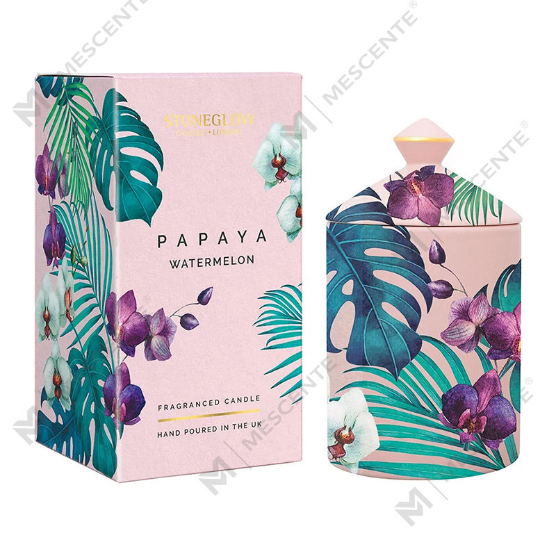 M&Scent Special Design Color Urban Botanics Tumbler Candle with Folding Box