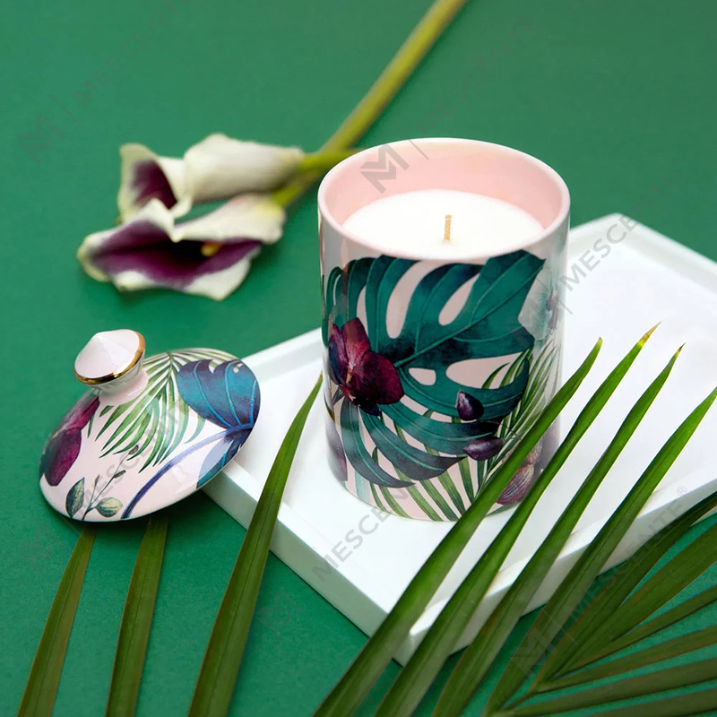 M&Scent Special Design Color Urban Botanics Tumbler Candle with Folding Box