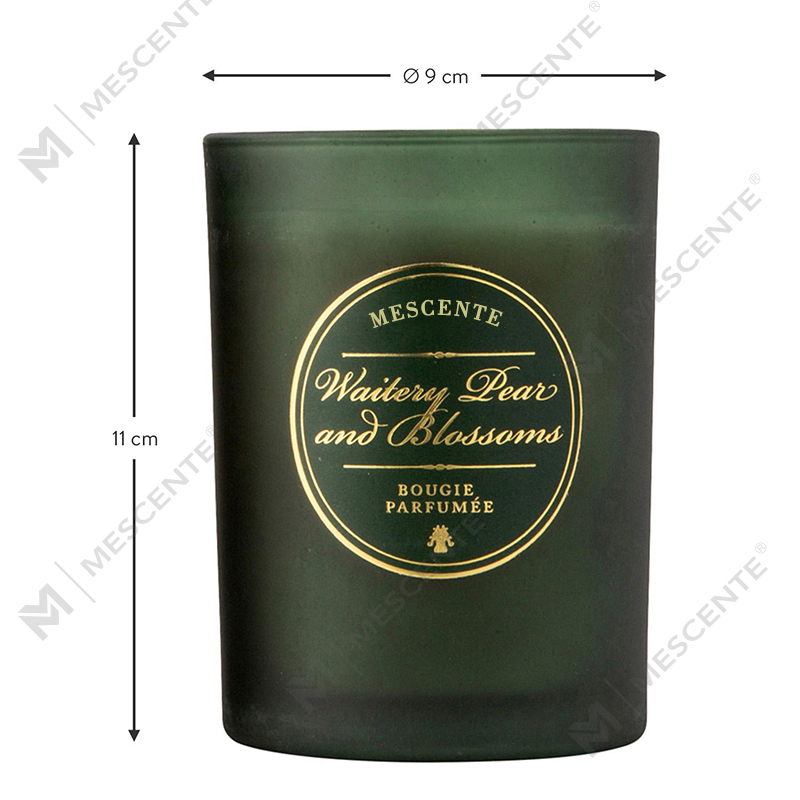 M&Scent Luxury Christmas White Personalised Logo Scented Candles