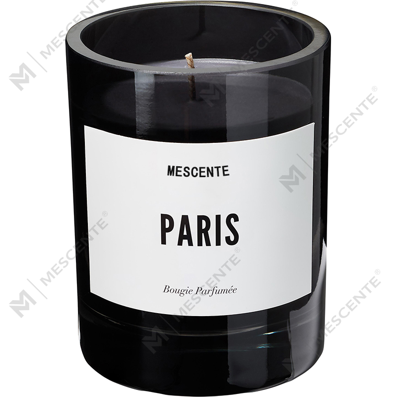 M&Scent Wholesale Luxury Private Label Black Personalized Logo Scented Candles