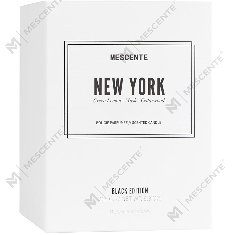 M&Scent Wholesale Luxury Private Label Black Personalized Logo Scented Candles