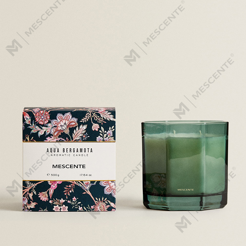 M&Scent Custom Factory Private Label Glass Jar Natural Soy Wax Scented Candles