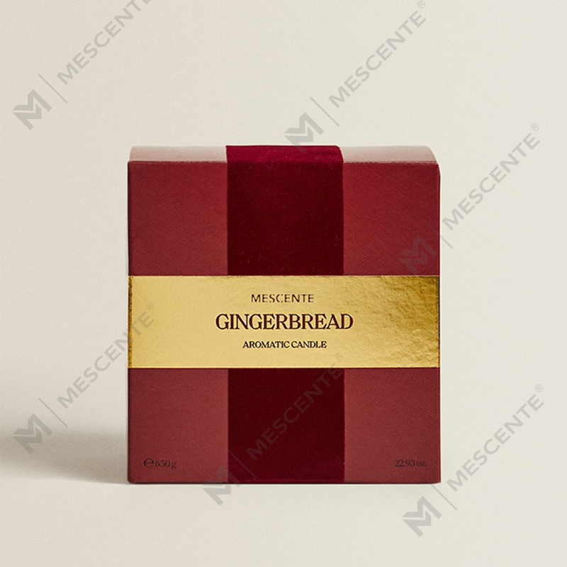 M&Scent Custom Luxury 3 Wicks Candles Personalized Private Label Black Matte Glass Scented Candle