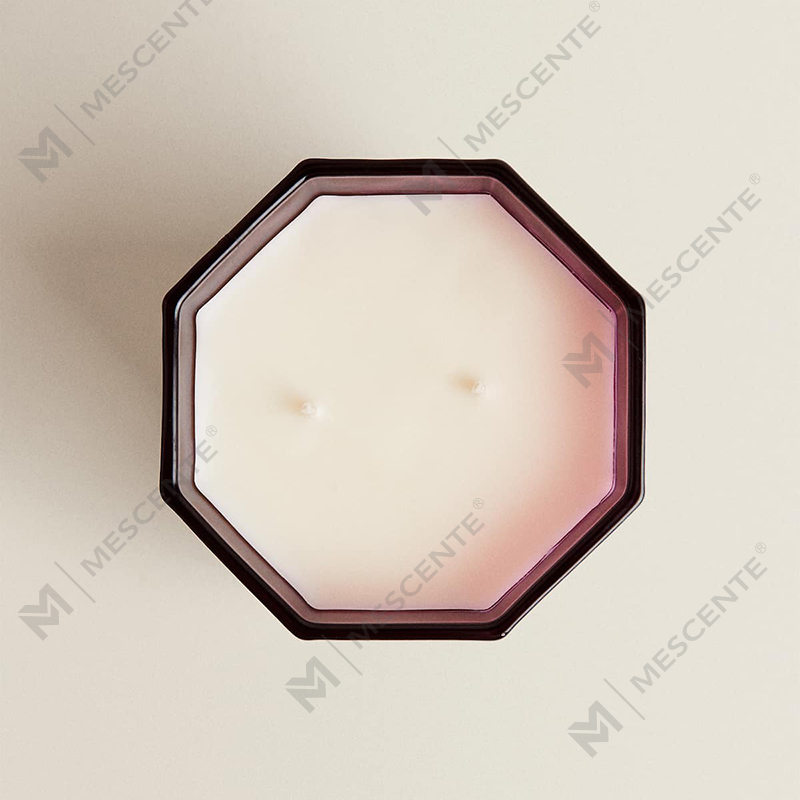 M&Scent Luxury Christmas Scented Candles Aromatherapy Aroma Soy Wax Candles in Black Glass Jar Gift Box