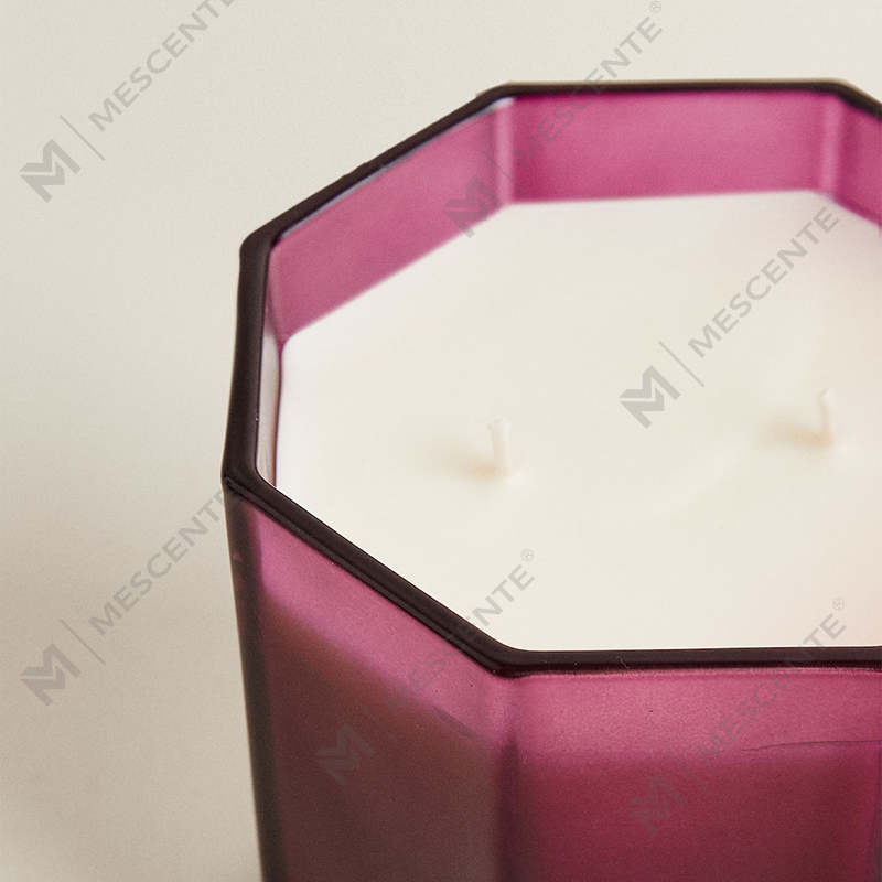 M&Scent Luxury Christmas Scented Candles Aromatherapy Aroma Soy Wax Candles in Black Glass Jar Gift Box