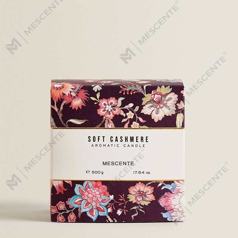 M&Scent Luxury Christmas Scented Candles Aromatherapy Aroma Soy Wax Candles in Black Glass Jar Gift Box