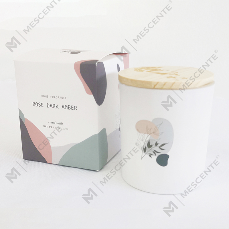 M&Scent Multiple High Quality 100% Natural Aroma Scented Soy Candles in Glass Jar With Lid