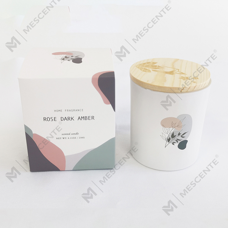M&Scent Multiple High Quality 100% Natural Aroma Scented Soy Candles in Glass Jar With Lid