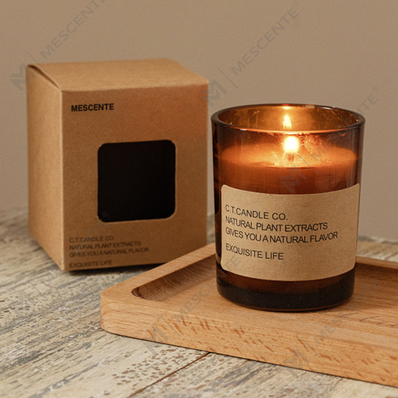 M&Scent luxury decor home reed diffuser and scented candle set with box packaging