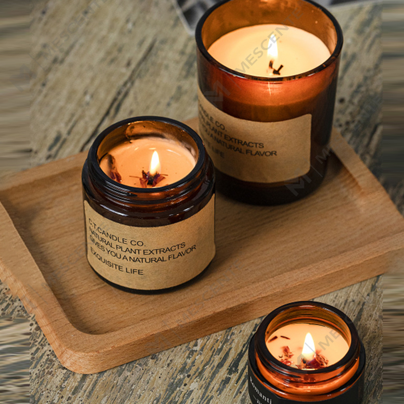 M&Scent luxury decor home reed diffuser and scented candle set with box packaging