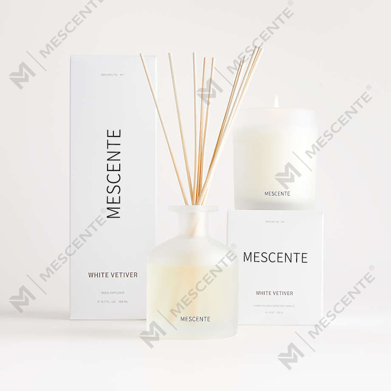 M&Scent wholesale luxury private label soy wax scented candles with box