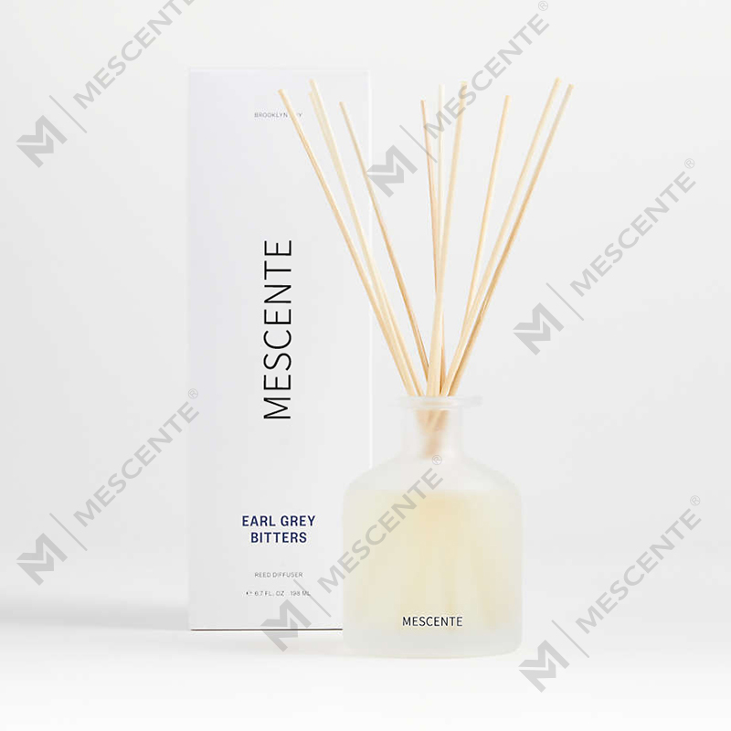 M&Scent luxury private label purple color aroma reed diffuser gift set with box