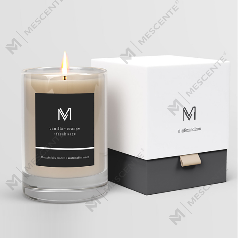 M&Scent wholesale factory directly luxury private label soy wax scented candles with box in bulk
