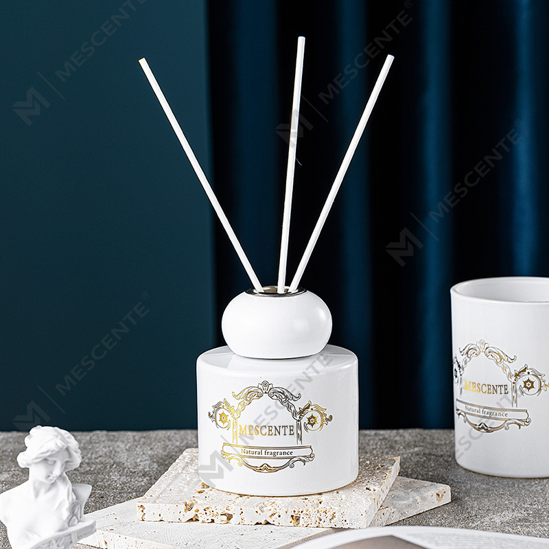 M&Scent luxury private label candle aroma scented candle reed diffuser with box packaging