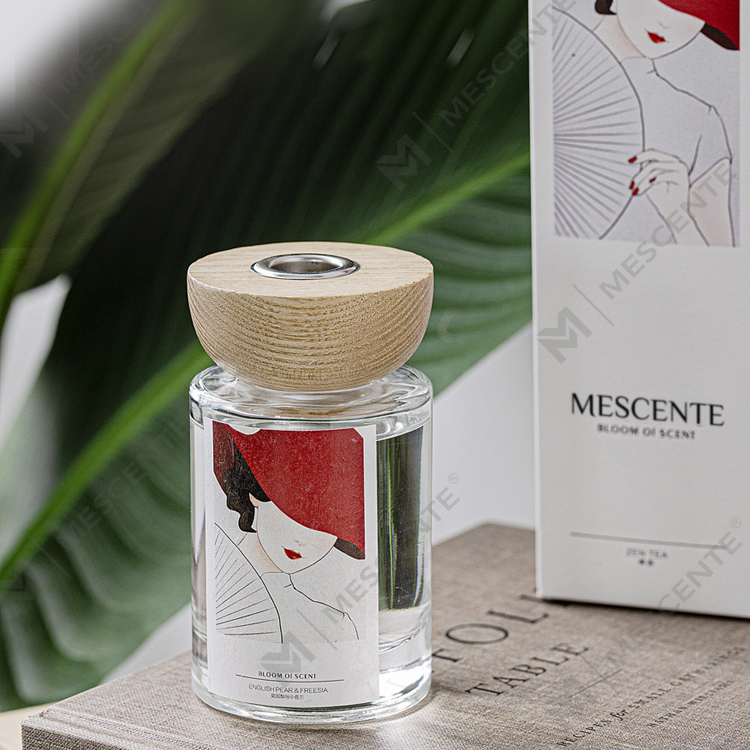 M&Scent wholesale private label glass bottle stick reed diffuser sets with stopper