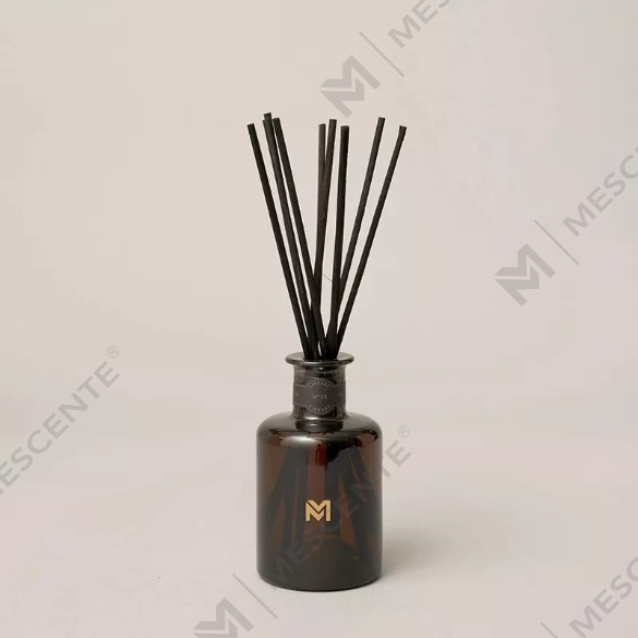 M&Scent wholesale luxury 500ml black bottle diffuseur Reed fragrance reed diffuser with gift box