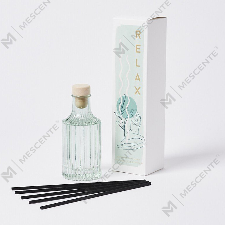 M&Scent Custom 100ml 200ml Glass Bottle Tatakan Untuk Flower Reed Diffuser