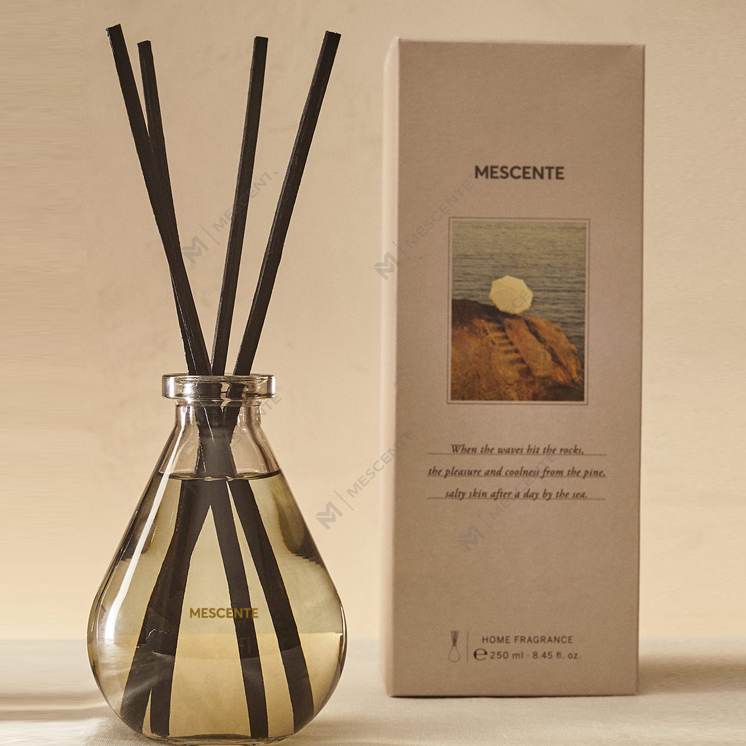 High Quality  Bottle Luxury Turkey Frascos Vidrio Mini Christmas Home Fragrance Aroma Diffuser Reed Vase
